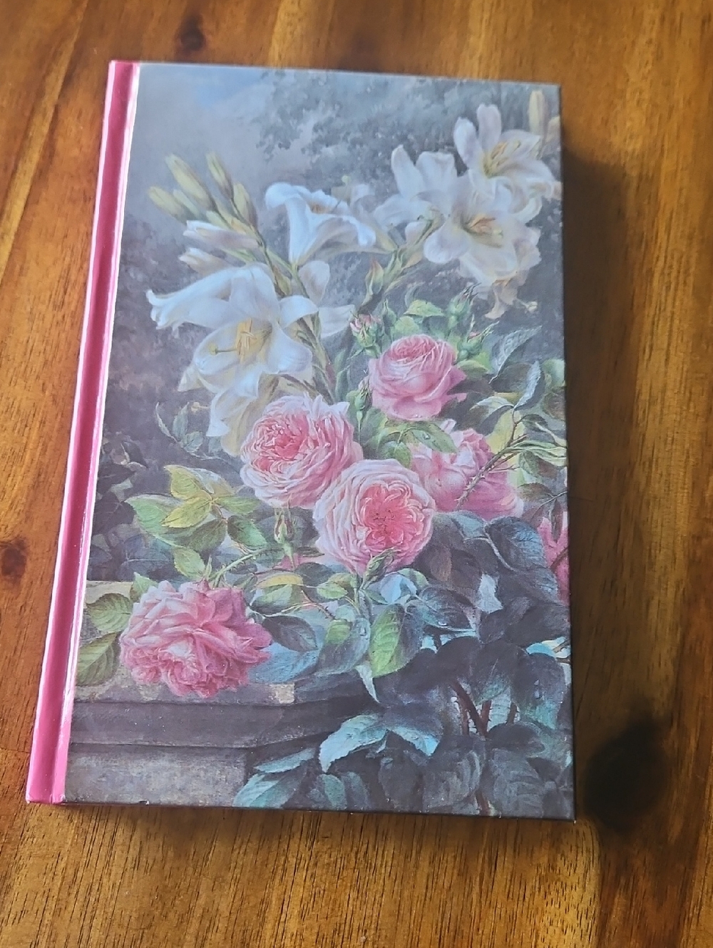 Floral Journal with Lined Pages.